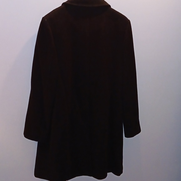 Kate Spade black cashmere wool blend coat EUC - Picture 10 of 10